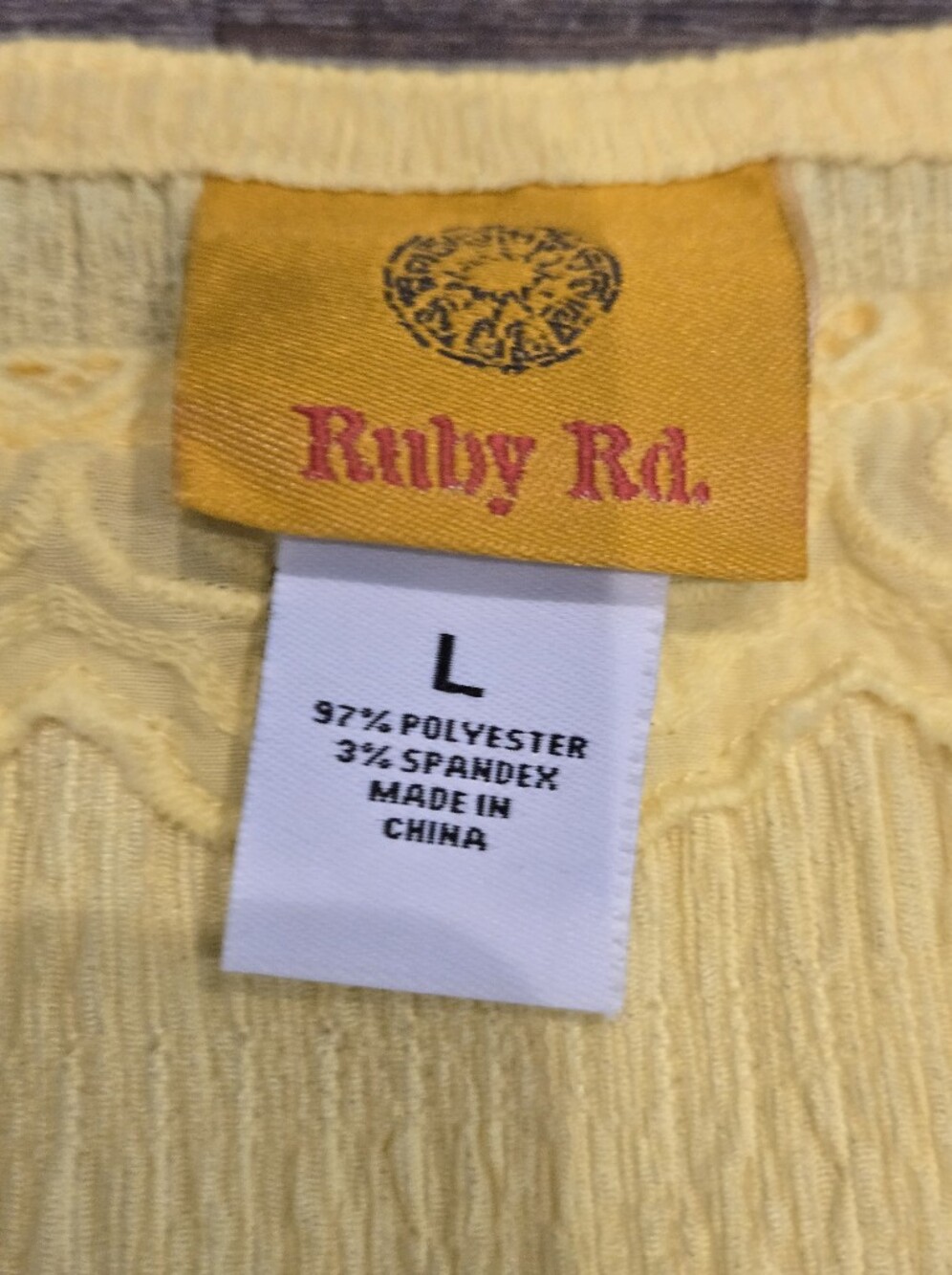 Ruby Rd Textured Top - Picture 7 of 10